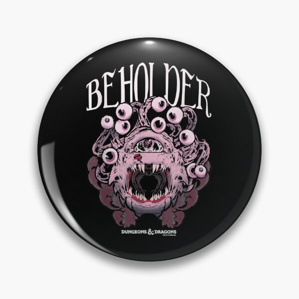 Item preview, Dungeons  Dragons Beholder Big Face designed and sold by pinjutsushops.