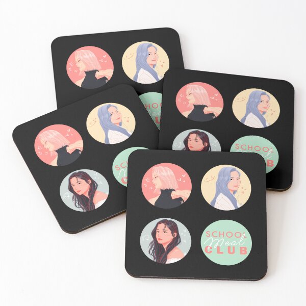Item preview, School Meal Club Sticker Set designed and sold by CherubsStudios.
