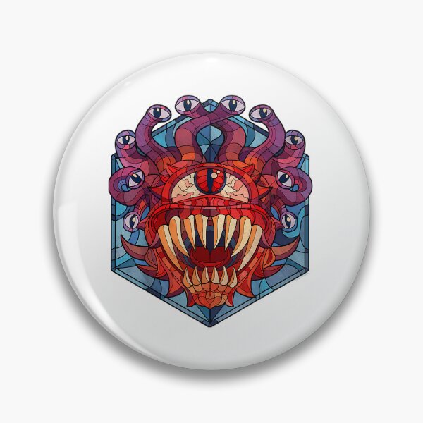 Item preview, Dungeons  Dragons Beholder Staine designed and sold by pinjutsushops.