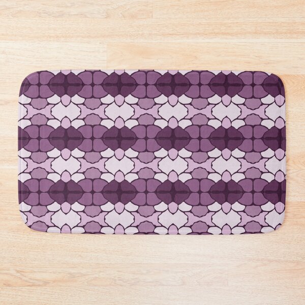 Item preview, Geometric seamless pattern with diamond tiles in dusty pink and white vector background designed and sold by Manyart13031992.