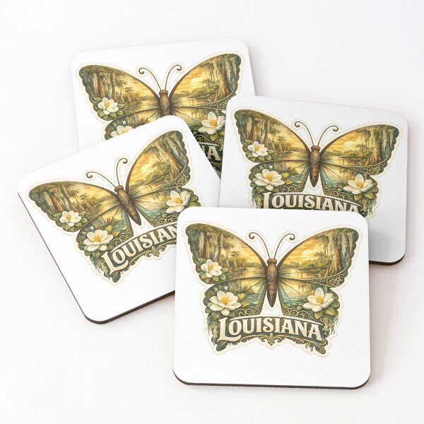 Item preview, Louuisiana State Soul Butterfly designed and sold by Whimspired By Paxx.