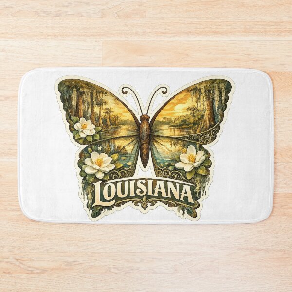 Item preview, Louuisiana State Soul Butterfly designed and sold by Whimspired By Paxx.