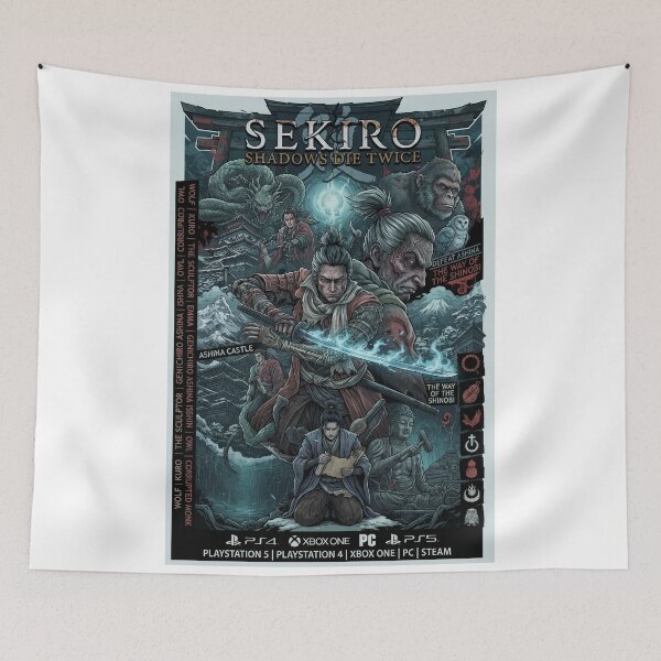 Item preview, Sekiro Shadoe Die Twice designed and sold by DorriSTanoma.