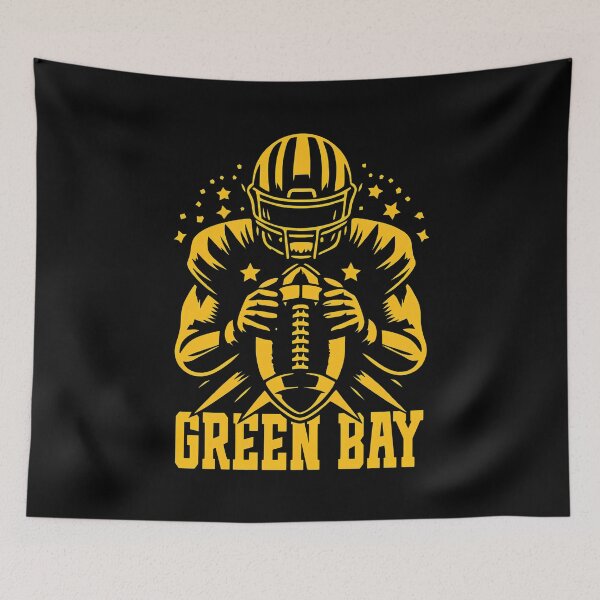 Item preview, Green Bay Golden Football Player designed and sold by ScottSmit74462.