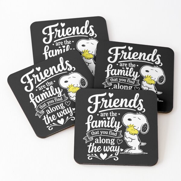 Item preview, Snoopy And Woodstock Friends Are Family Quote designed and sold by DamianRoy88.