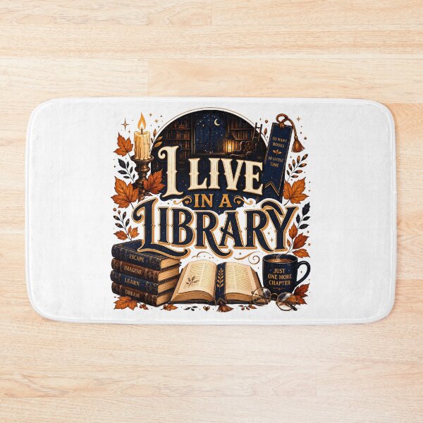 Item preview, library art, bookish, library decor, library life, reader library designed and sold by TrueArtVibes.
