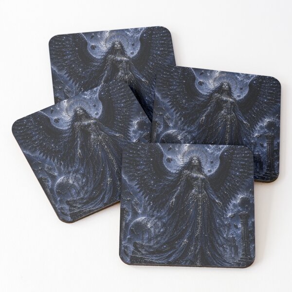 Item preview, Queen of the Fallen Stars – Celestial Dark Angel designed and sold by i-corp.