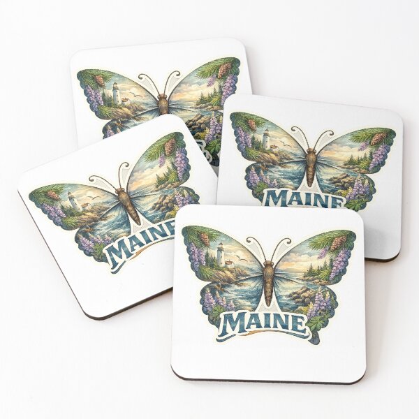 Artikelvorschau, Maine State Soul Butterfly entworfen und verkauft von Whimspired By Paxx.