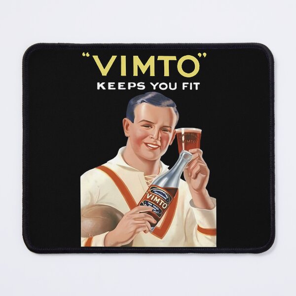 Item preview, Vimto Keeps You Fit Squash Cordial Vintage Meme designed and sold by MimicMiniatures.