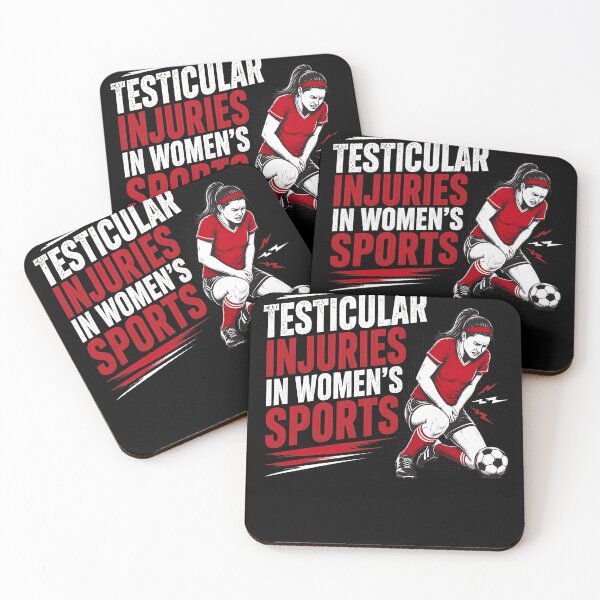 Item preview, Testicular Injuries In Women's Sports designed and sold by TypeRiotStudio.