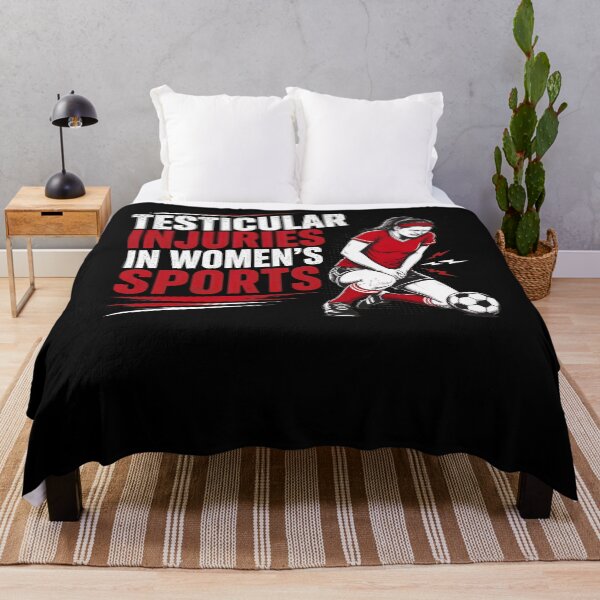 Item preview, Testicular Injuries In Women's Sports designed and sold by TypeRiotStudio.