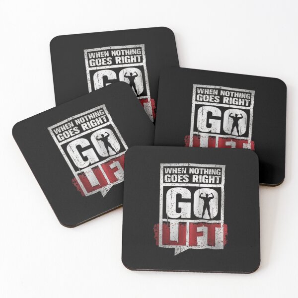 Item preview, "When Nothing Goes Right, Go Lift" designed and sold by Shopeon Designs.