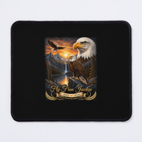 Item preview, Fly High Jackie, Jackie and Shadow Bald Eagle designed and sold by MatherFisher.