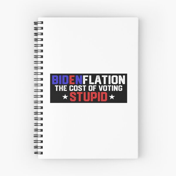 Item preview, Bidenflation The Coast Of Voting Stupid Funny Political Anti Biden Bumper designed and sold by Enchans.