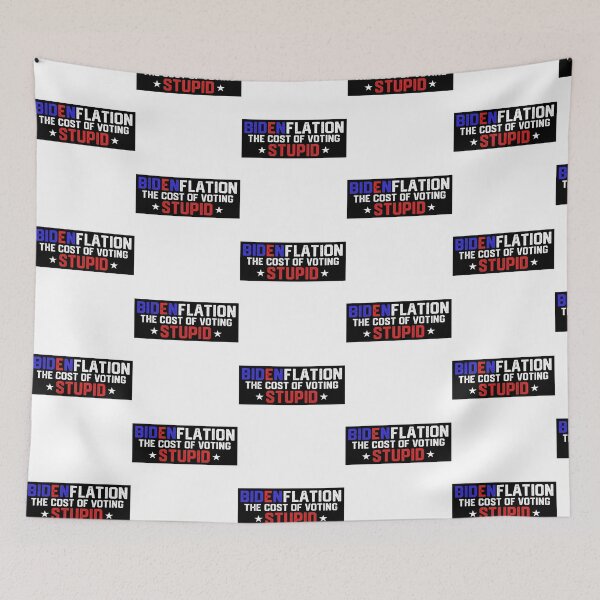 Item preview, Bidenflation The Coast Of Voting Stupid Funny Political Anti Biden Bumper designed and sold by Enchans.