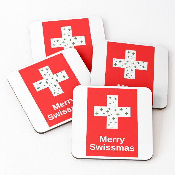 Item preview, Merry Swissmas Funny Christmas And Holiday Greetings For The Swiss And Fans Of Switzerland designed and sold by OnJaysWingss.