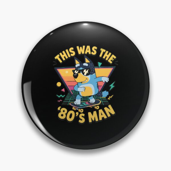 Item preview, Bluey 80s Dab Sunset designed and sold by TijanaARTSt88.