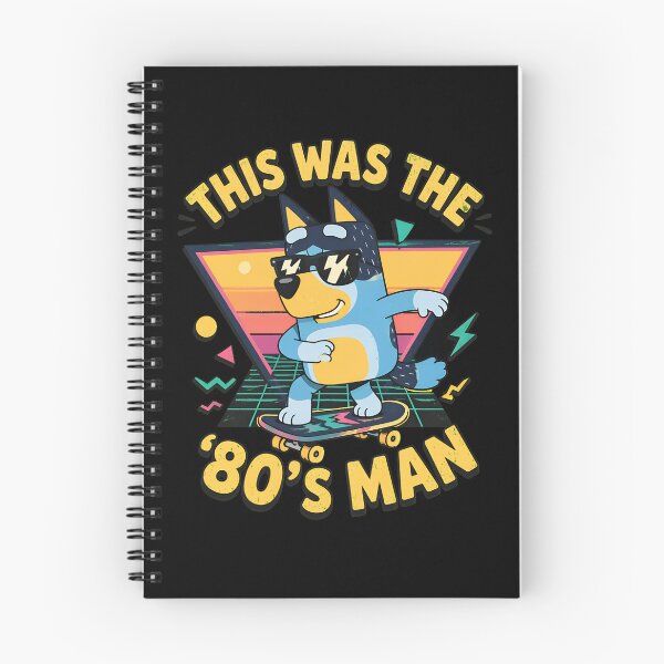 Item preview, Bluey 80s Dab Sunset designed and sold by TijanaARTSt88.