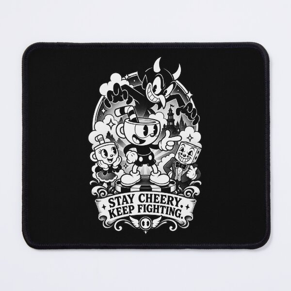Item preview, Stay Cheery Keep Fighting - Vintage Cartoon Gamer designed and sold by Rosteri.