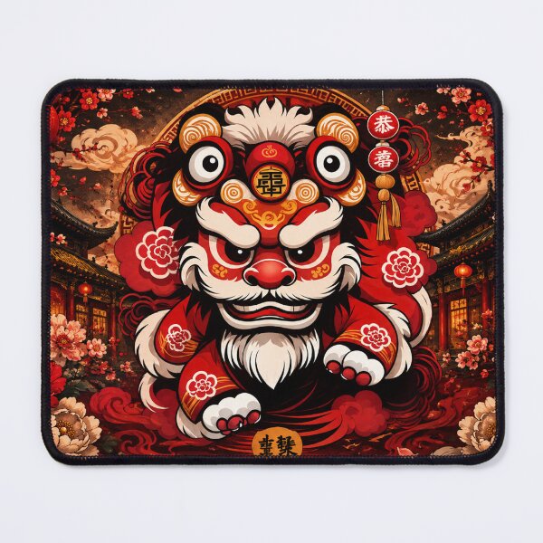 Item preview, Guardian Lion: Prosperity, Fortune, and the Spirit of the New Year designed and sold by Fei Long Design Hub.
