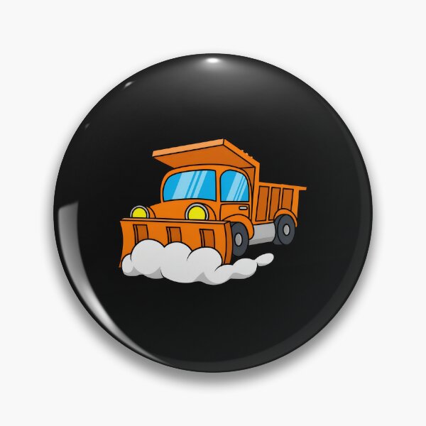 Item preview, 1....Orange Snowplow Truck Cartoon Art designed and sold by drexelalb.