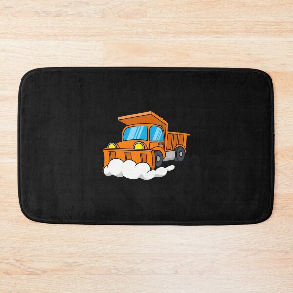 Item preview, 1....Orange Snowplow Truck Cartoon Art designed and sold by drexelalb.