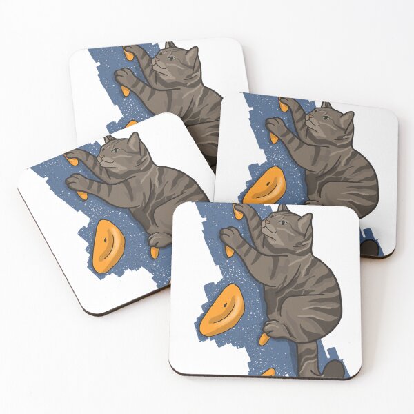 Item preview, Playful Tabby Cat Chasing Orange Fish designed and sold by Jorrevn.