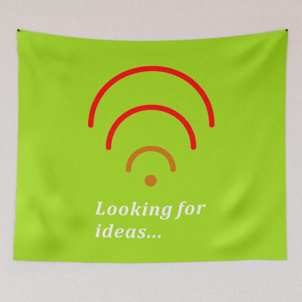 Item preview, Looking For Ideas Witty Sarcastic Humor designed and sold by designer14years.