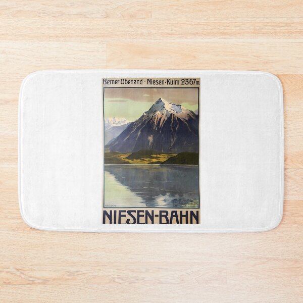 Item preview, Niesen-Bahn Vintage Travel Poster designed and sold by OnJaysWingss.
