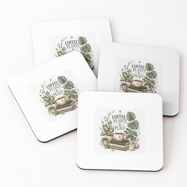 Item preview, Coffee Plants & Peace Cozy Botanical Lover designed and sold by TibbuTees.