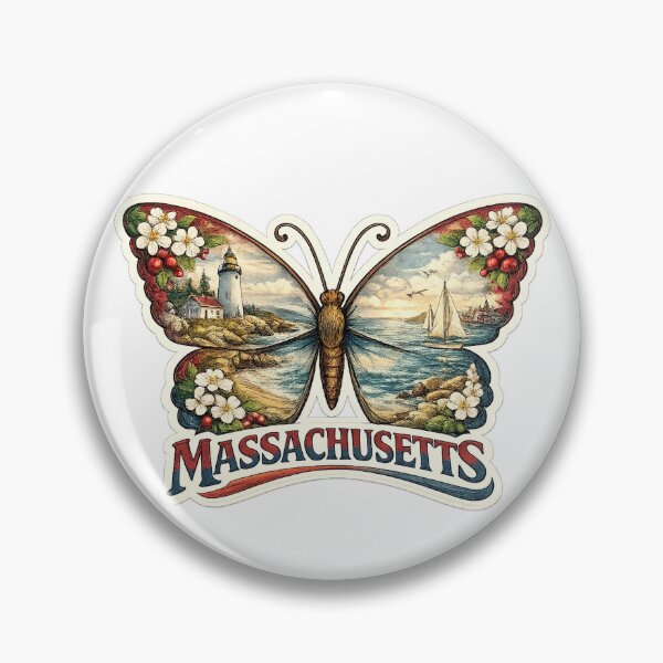 Item preview, Massachusetts State Soul Butterfly designed and sold by Whimspired By Paxx.