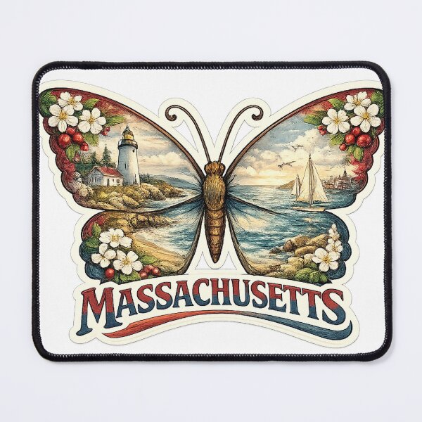Item preview, Massachusetts State Soul Butterfly designed and sold by Whimspired By Paxx.