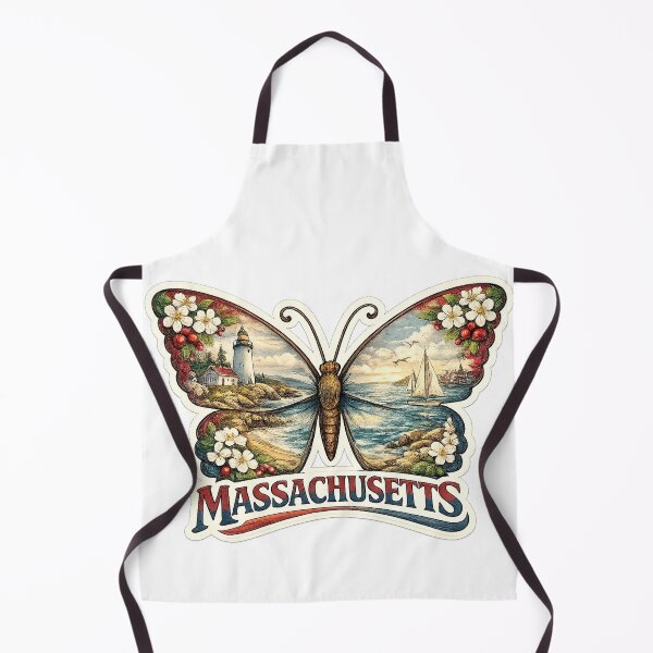 Item preview, Mariposa del alma del estado de Massachusetts designed and sold by Whimspired By Paxx.