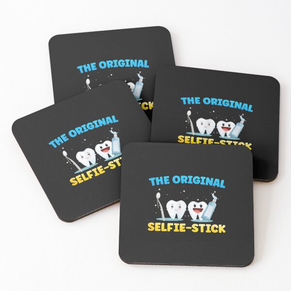 Item preview, 1....Original Selfie-Stick Dental Teeth Toothpaste Mirror designed and sold by campsderre.