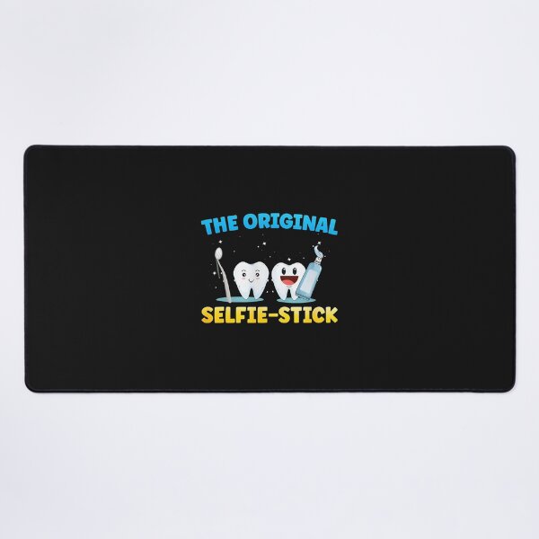 Item preview, 1....Original Selfie-Stick Dental Teeth Toothpaste Mirror designed and sold by campsderre.