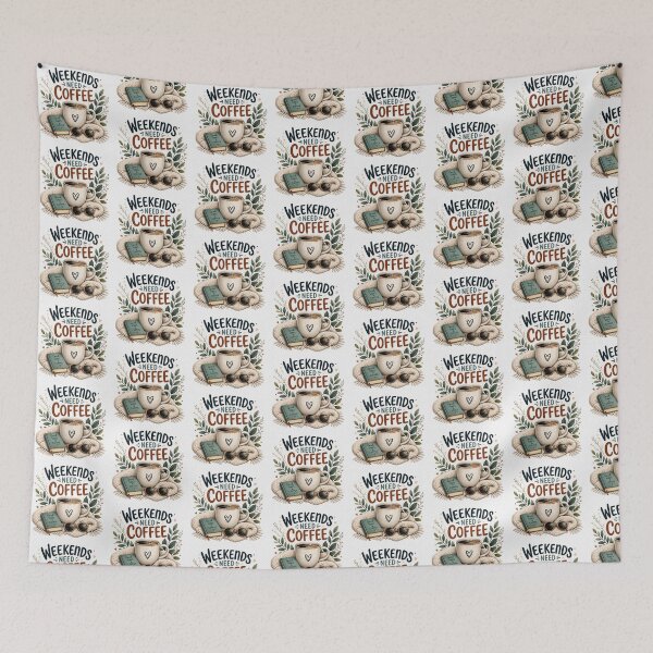 Item preview, Weekends Need Coffee Cozy Weekend Coffee Lover designed and sold by TibbuTees.