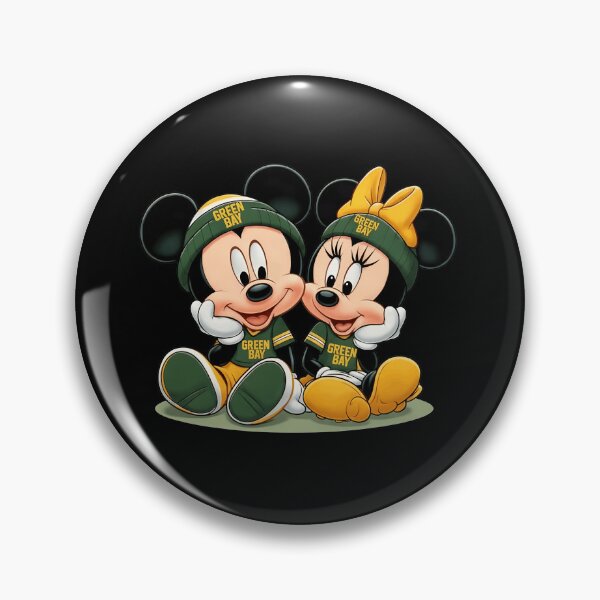 Item preview, Mickey Minnie Green Bay Fans designed and sold by AngelGuti34087.