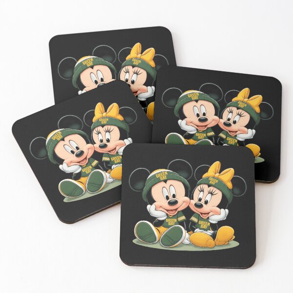 Item preview, Mickey Minnie Green Bay Fans designed and sold by AngelGuti34087.