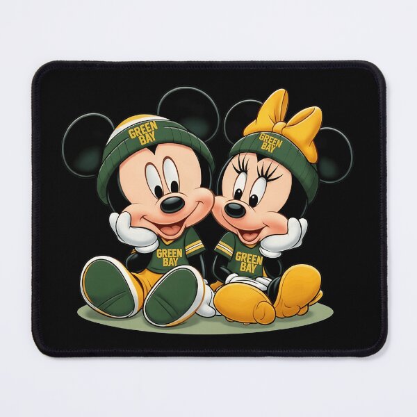 Item preview, Mickey Minnie Green Bay Fans designed and sold by AngelGuti34087.