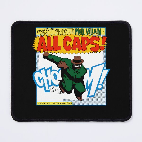Item preview, MF Doom All Caps! (Madvillainy Album) designed and sold by MimicMiniatures.