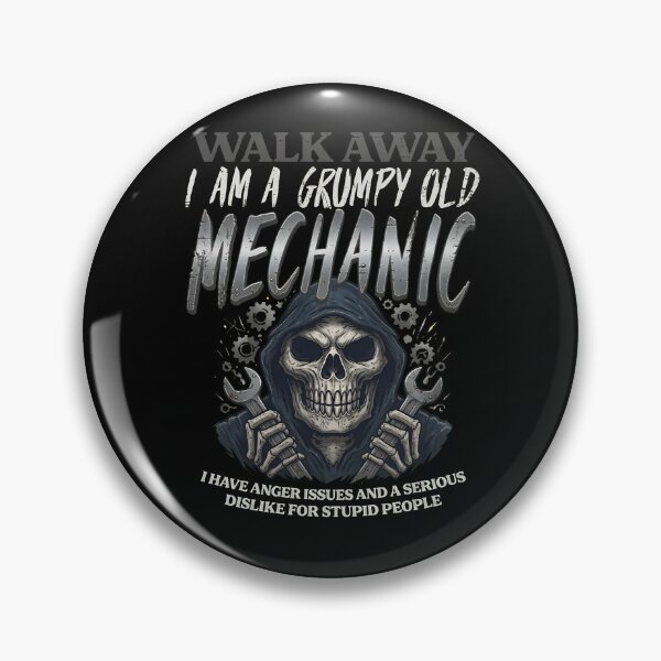 Item preview, Grumpy Old Mechanic  Tools Walk Away  designed and sold by Neenagirl2220.
