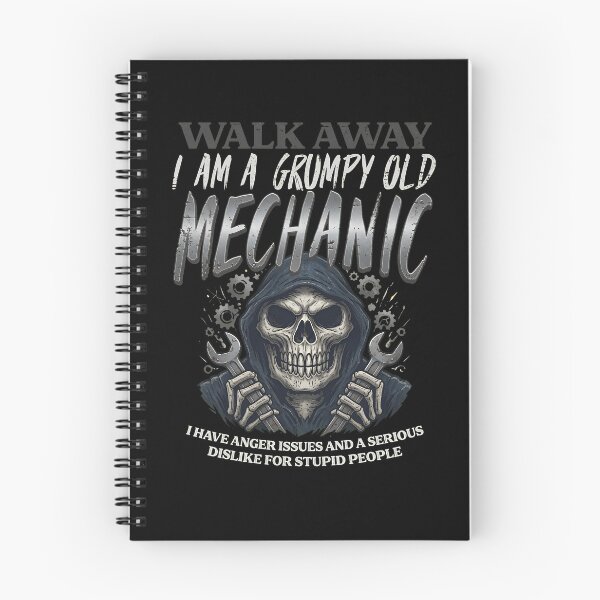 Item preview, Grumpy Old Mechanic  Tools Walk Away  designed and sold by Neenagirl2220.