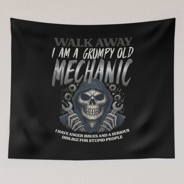 Item preview, Grumpy Old Mechanic  Tools Walk Away  designed and sold by Neenagirl2220.