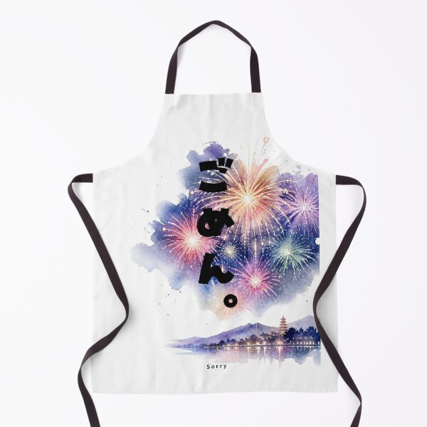 Item preview, Gomen - Sorry | Japanese Fireworks Hanabi | Japanese Design designed and sold by JapanMemoir.