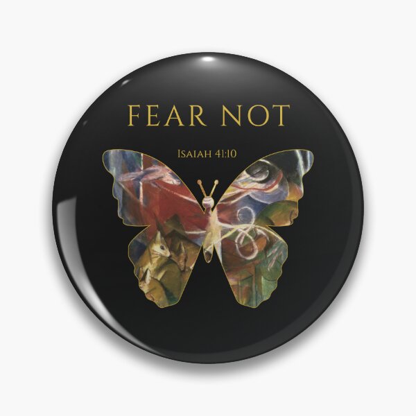Item preview, Fear Not – Isaiah 41:10 | One Body Series | Christian Butterfly Art designed and sold by KittenAndCo.