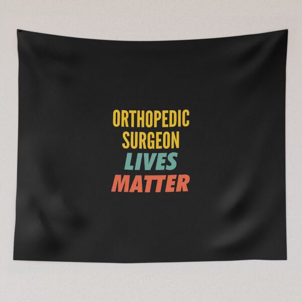 Item preview, Orthopedic Surgeon Lives Matter Retro Text Design designed and sold by drexelalb.