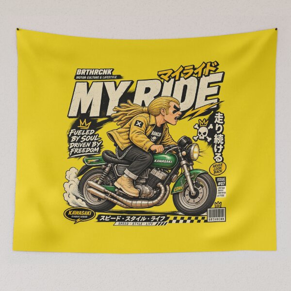 Item preview, マイライド Rancid Dread Rider - Japanese Punk Motor Culture designed and sold by BRTHRCNK01.