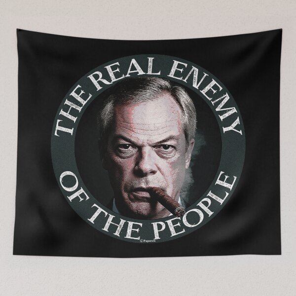 Item preview, The REAL ENEMY OF THE PEOPLE designed and sold by Paparaw.