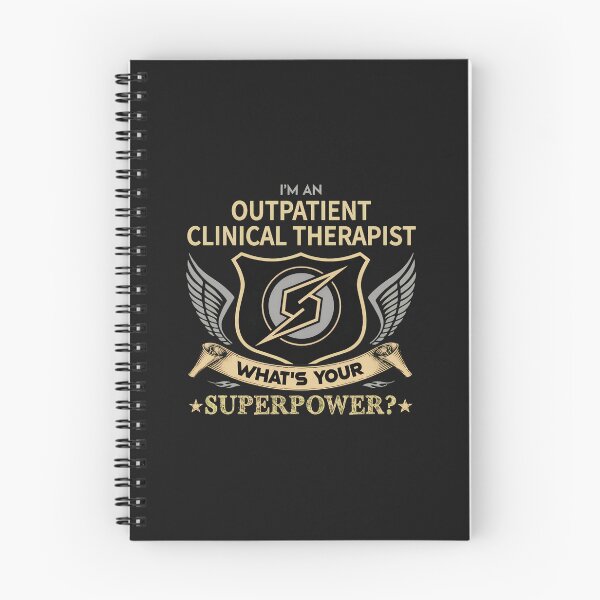Item preview, Outpatient Clinical Therapist Superpower designed and sold by campsderre.