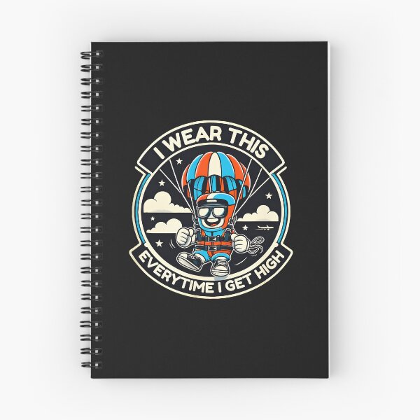 Item preview, Parachutist Emblem "I Wear This Everytime I Get High" designed and sold by drexelalb.